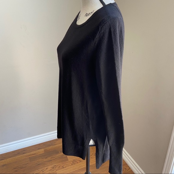 Badgley Mischka Merino wool crew neck sweater - Picture 6 of 8